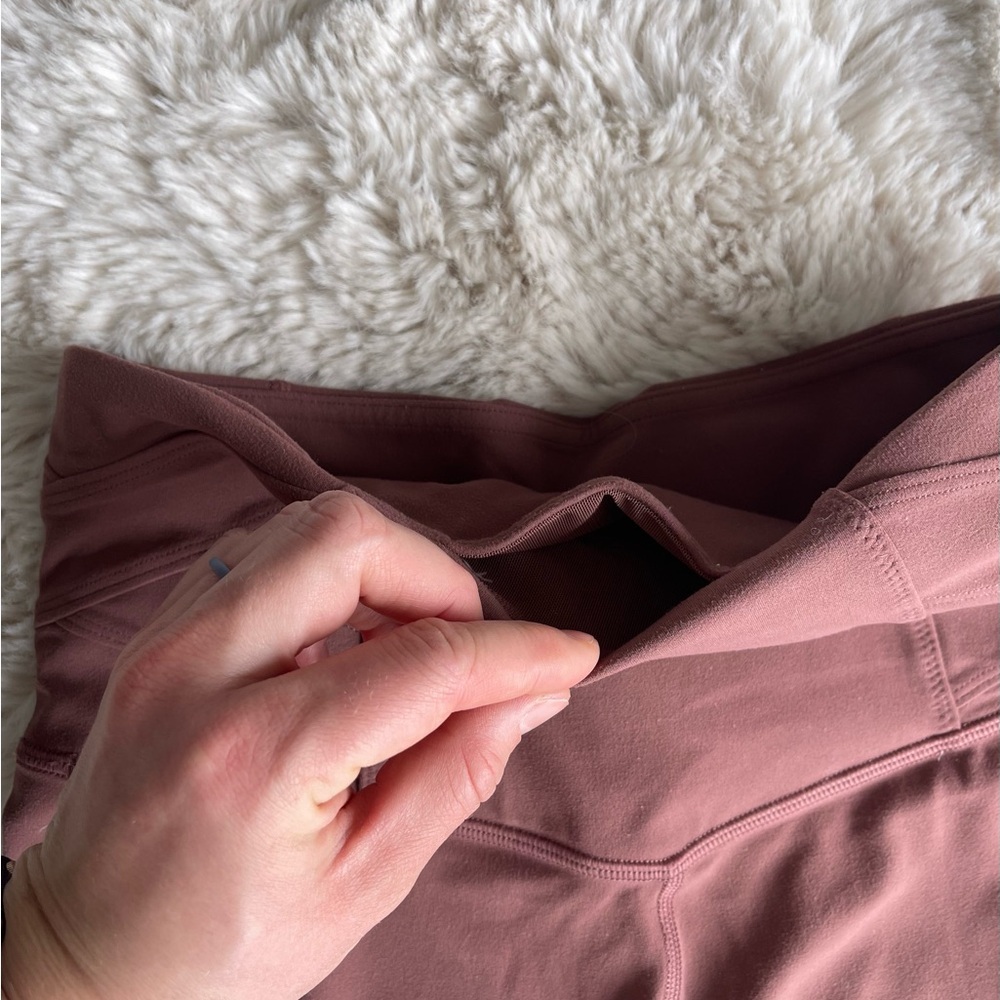 Athleta High-Waisted Mauve Leggings - Picture 7 of 11